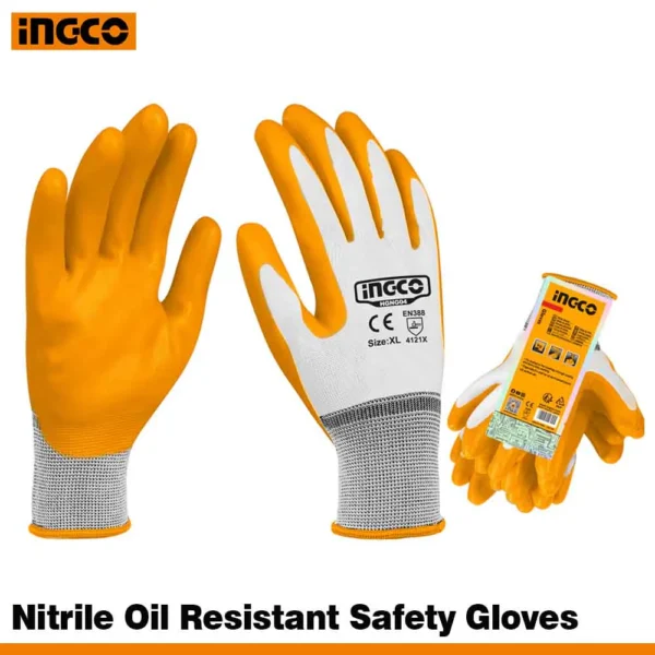 Oil-Resistant Safety Gloves